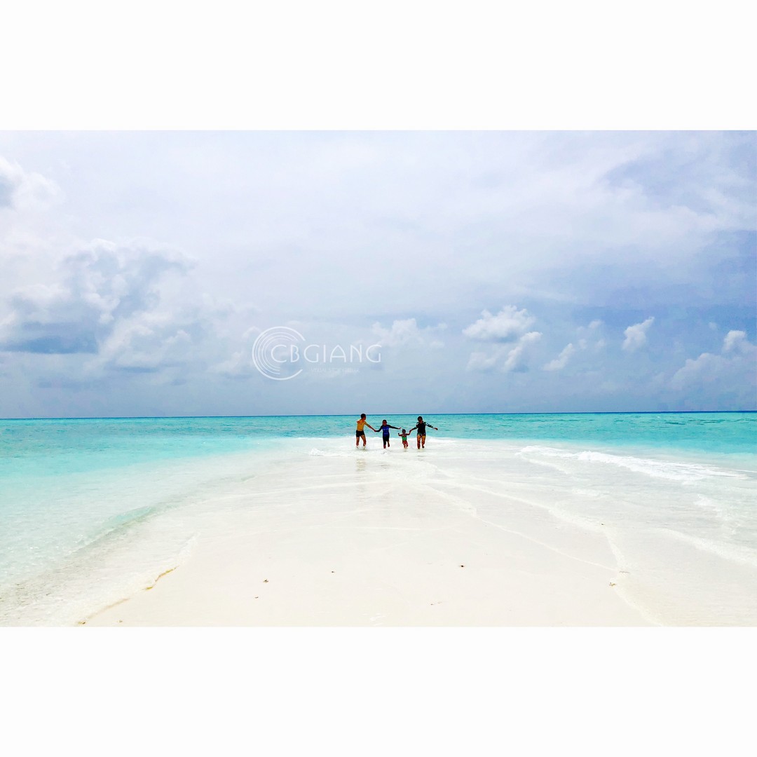  ngày thứ 4 trong lịch trình ở Maldives, trải nghiệm Sandbank trên đảo Maafushi